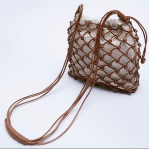 ✨Zara Mini Crossbody Bag | Brand New | Color Brown